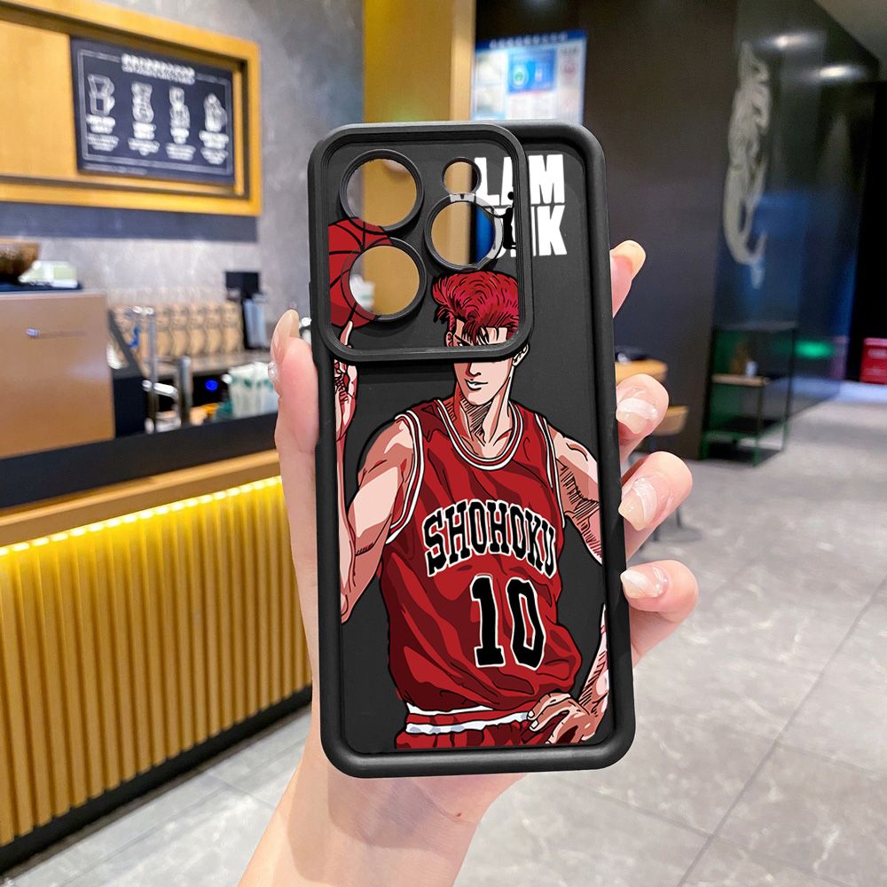 for Infinix Hot 40i 40 Pro 30 Play Note 30 Smart 8 SLAM DUNK Full Protective Phone Case Anti Drop Cover