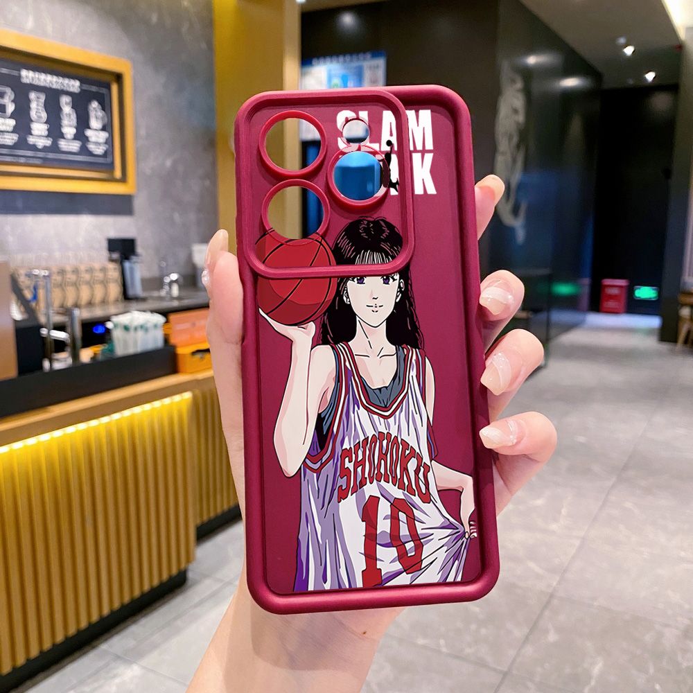 for Infinix Hot 40i 40 Pro 30 Play Note 30 Smart 8 SLAM DUNK Full Protective Phone Case Anti Drop Cover