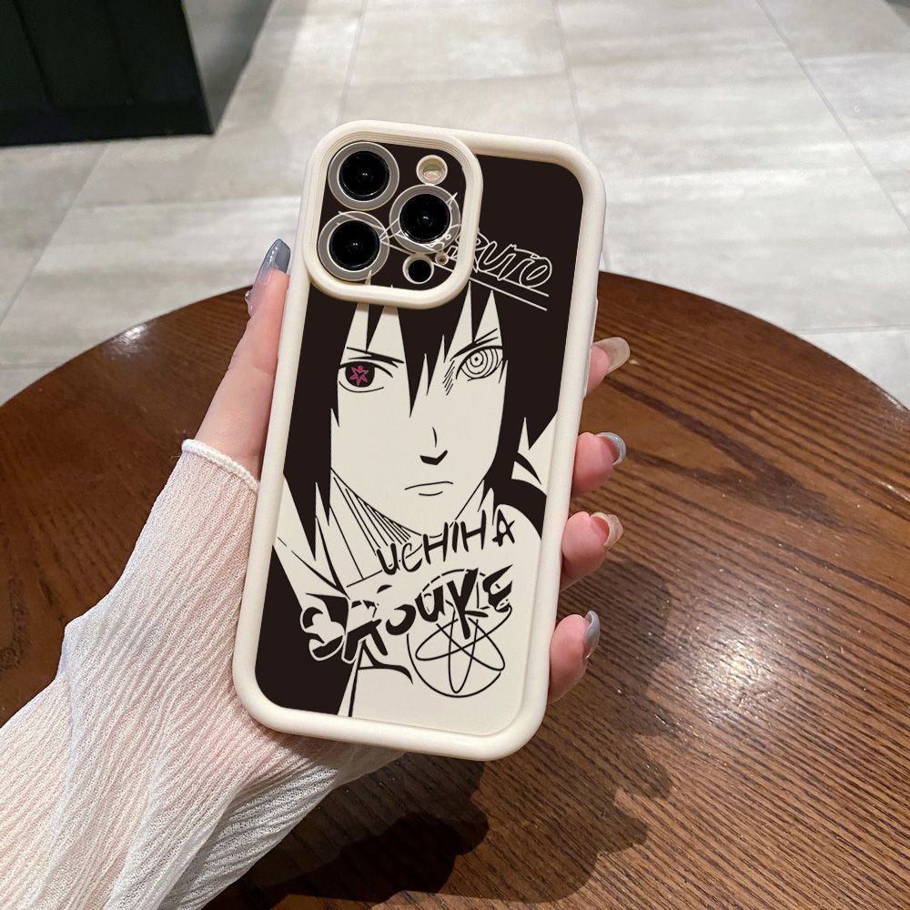 for iPhone 15 Pro Max 14 Plus 13 12 11 XR 8 7 SE 2022 XS NARUTO Full Protective Phone Case Anti Drop Cover