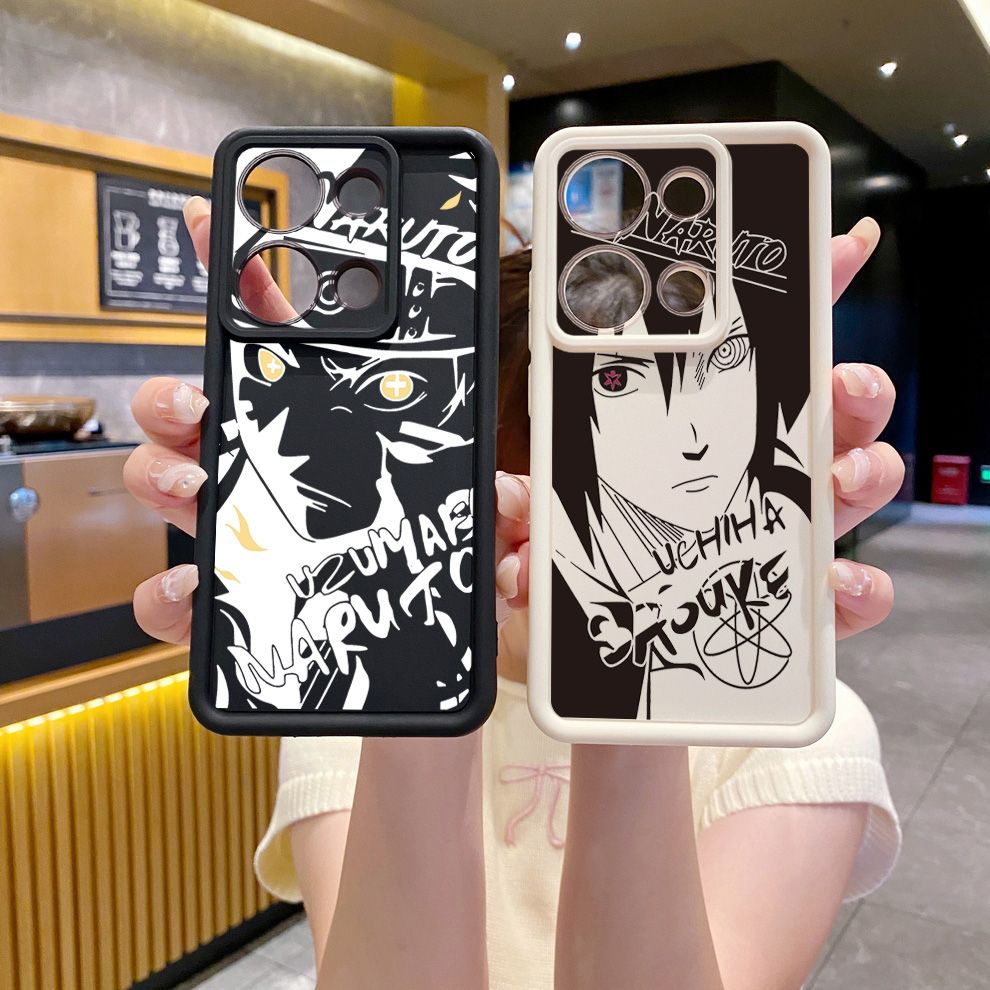 for Xiaomi Redmi Note 13 Pro 5G 12S 4G 12 Turbo 11S 13C 12C NARUTO Full Protective Phone Case Anti Drop Cover