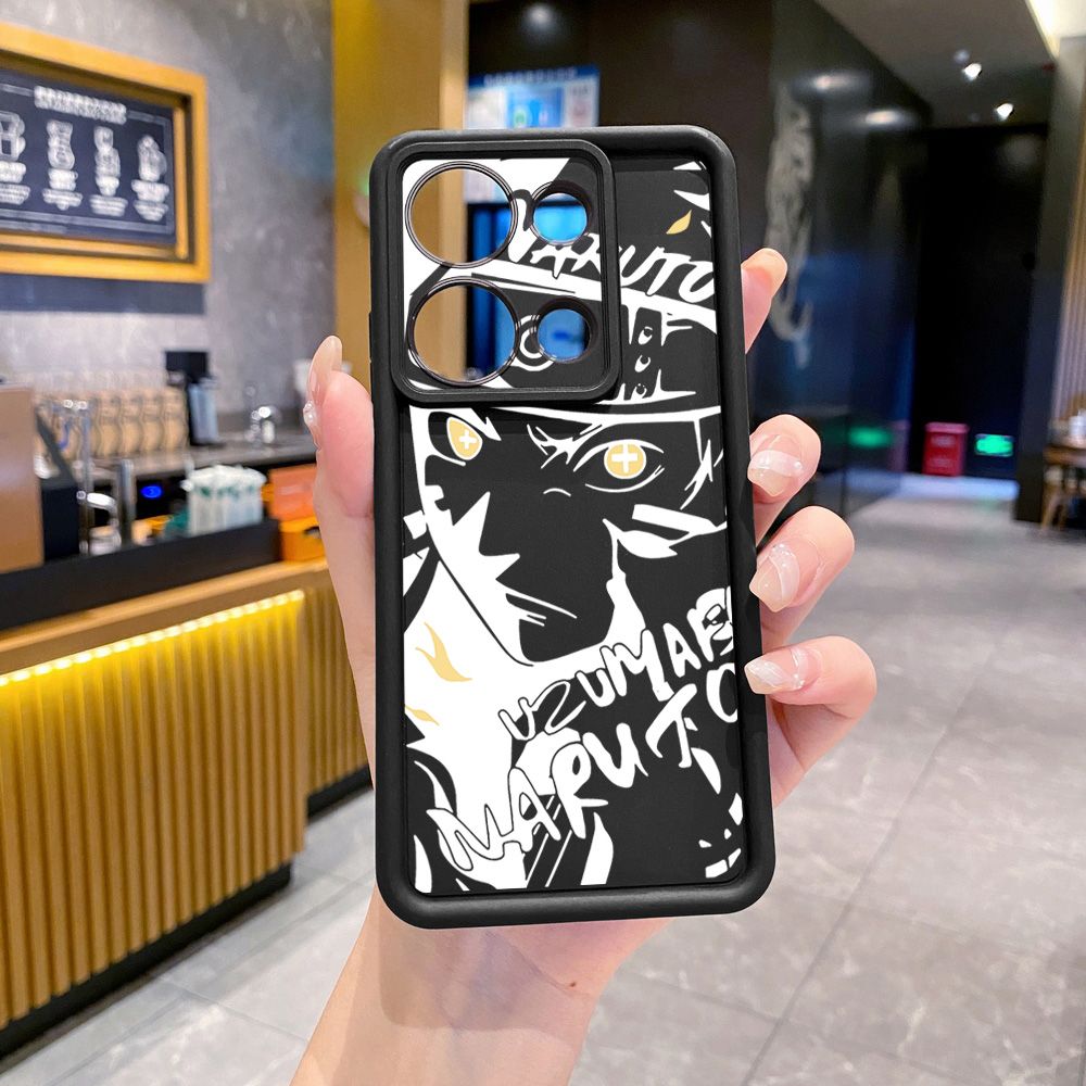 for Xiaomi Redmi Note 13 Pro 5G 12S 4G 12 Turbo 11S 13C 12C NARUTO Full Protective Phone Case Anti Drop Cover