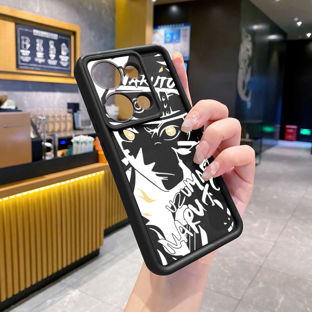 for Xiaomi Redmi Note 13 Pro 5G 12S 4G 12 Turbo 11S 13C 12C NARUTO Full Protective Phone Case Anti Drop Cover