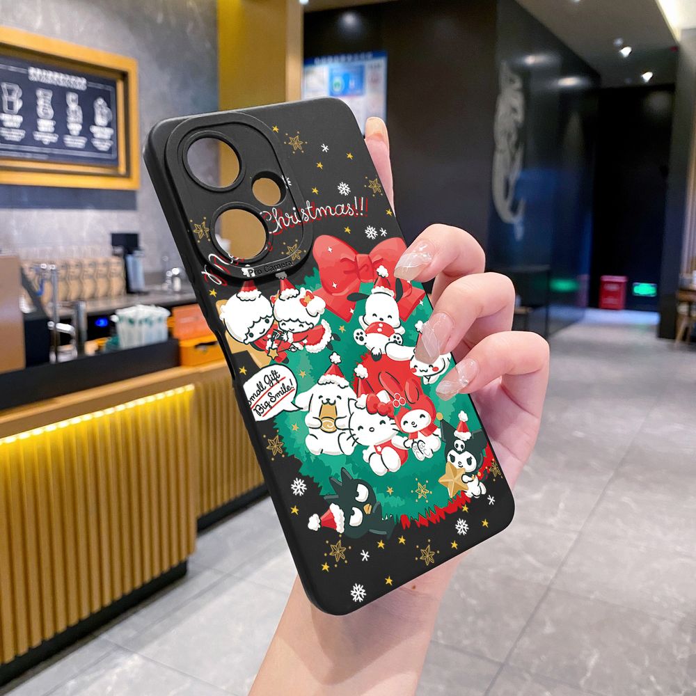 for VIVO Y28 Y03 Y18 Y17S Y27 Y15A Y15S Y02S Y02A Y36 Y33S Y12S Y12A Y01 Y1S Y20A Y22 Christmas My Melody Full Protective Case Anti Drop Cover