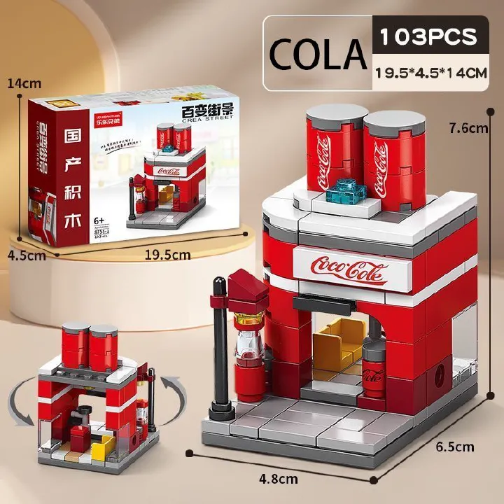 Creative Building Blocks Set - DIY construction toy, ideal for child education, intelligence development, and stimulating imagination and creativity.