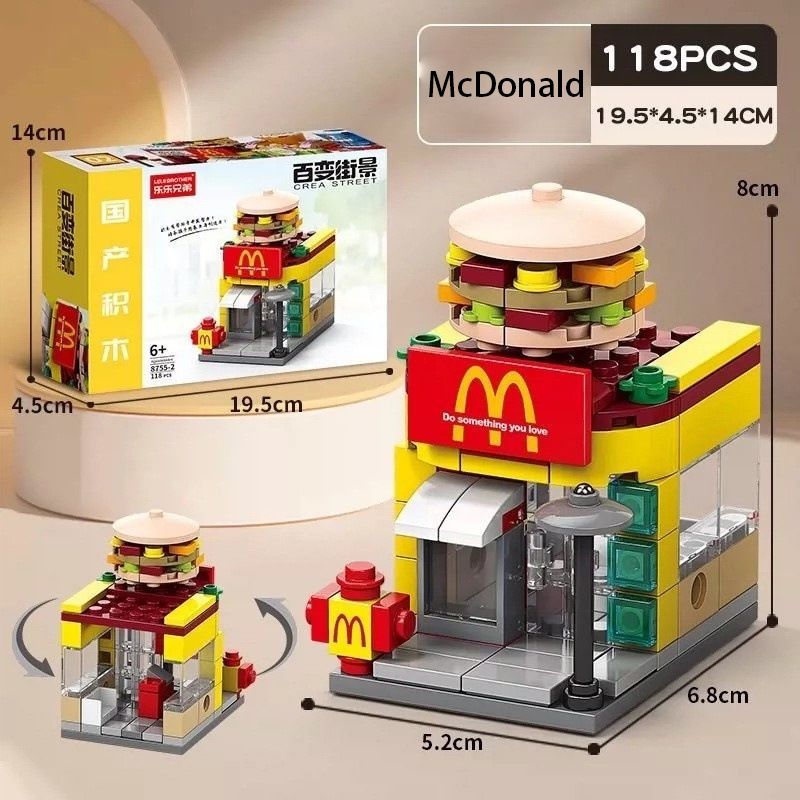 Creative Building Blocks Set - DIY construction toy, ideal for child education, intelligence development, and stimulating imagination and creativity.
