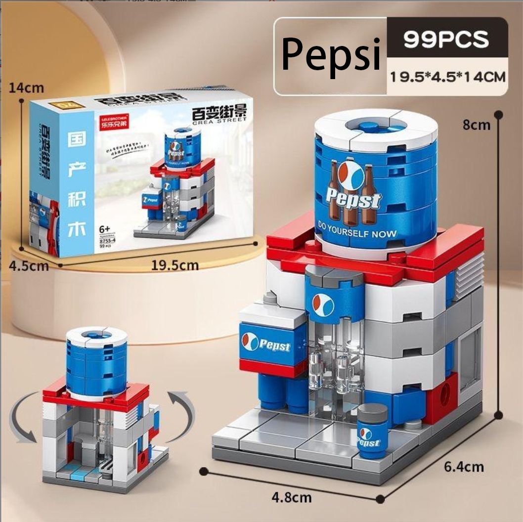 Creative Building Blocks Set - DIY construction toy, ideal for child education, intelligence development, and stimulating imagination and creativity.