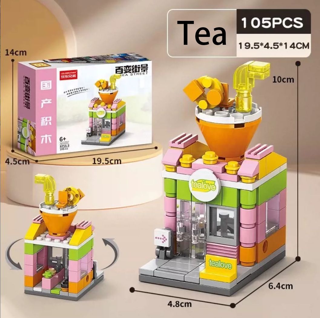 Creative Building Blocks Set - DIY construction toy, ideal for child education, intelligence development, and stimulating imagination and creativity.
