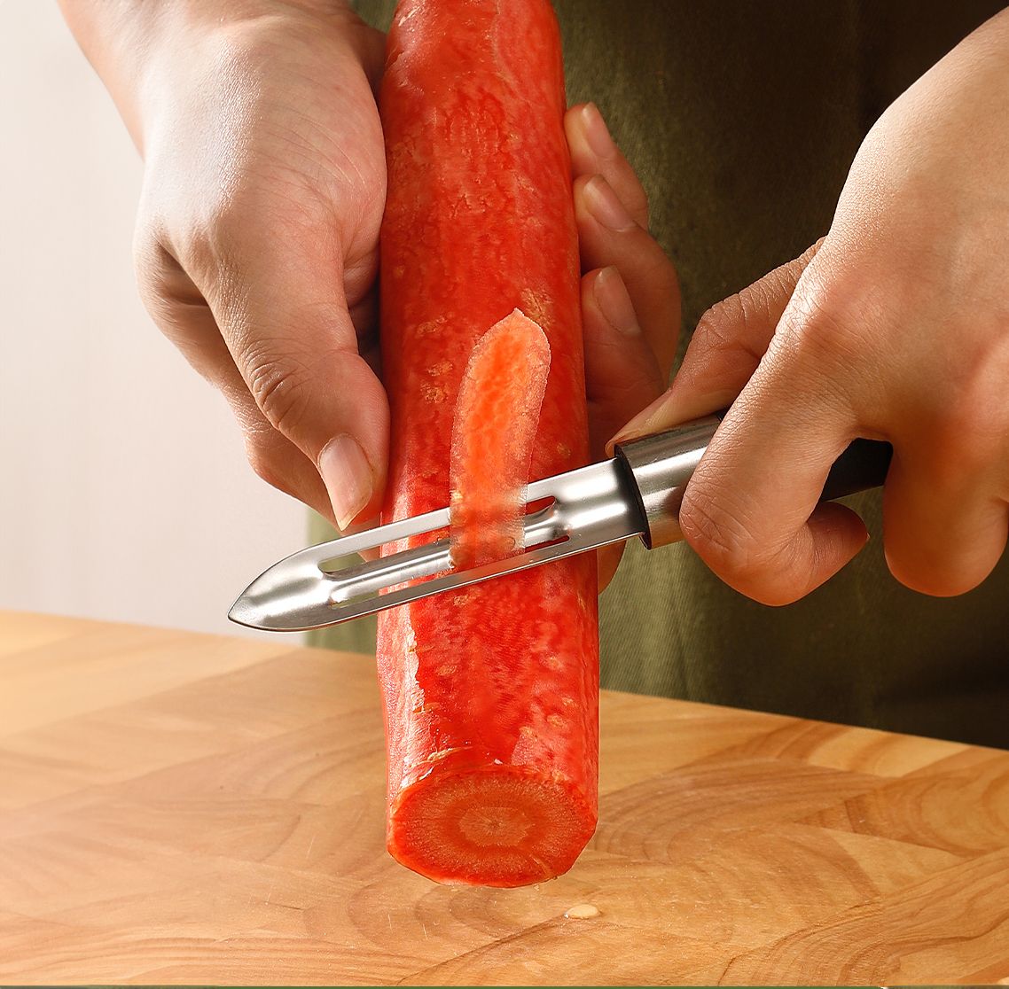 2-Piece Kitchen Knife Set: Fruit Knife & Peeler Precision Stainless Steel Construction, Durable and Reliable