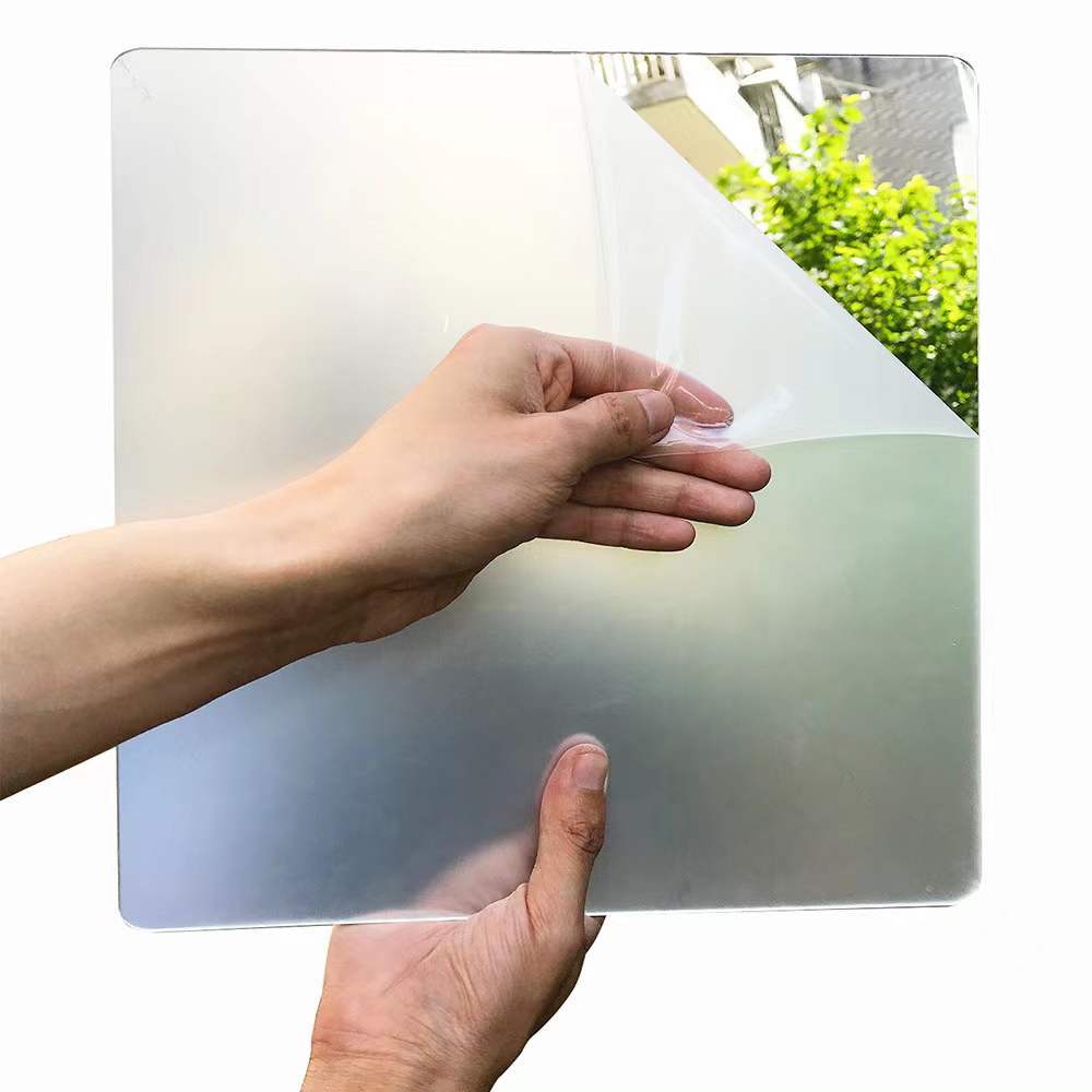 Mirror Wall Mirror Stickers Decor Self-adhesive: Customizable DIY Combinations, Ideal for Living Room, Bathroom & Can Also Create a Full-Length Mirror