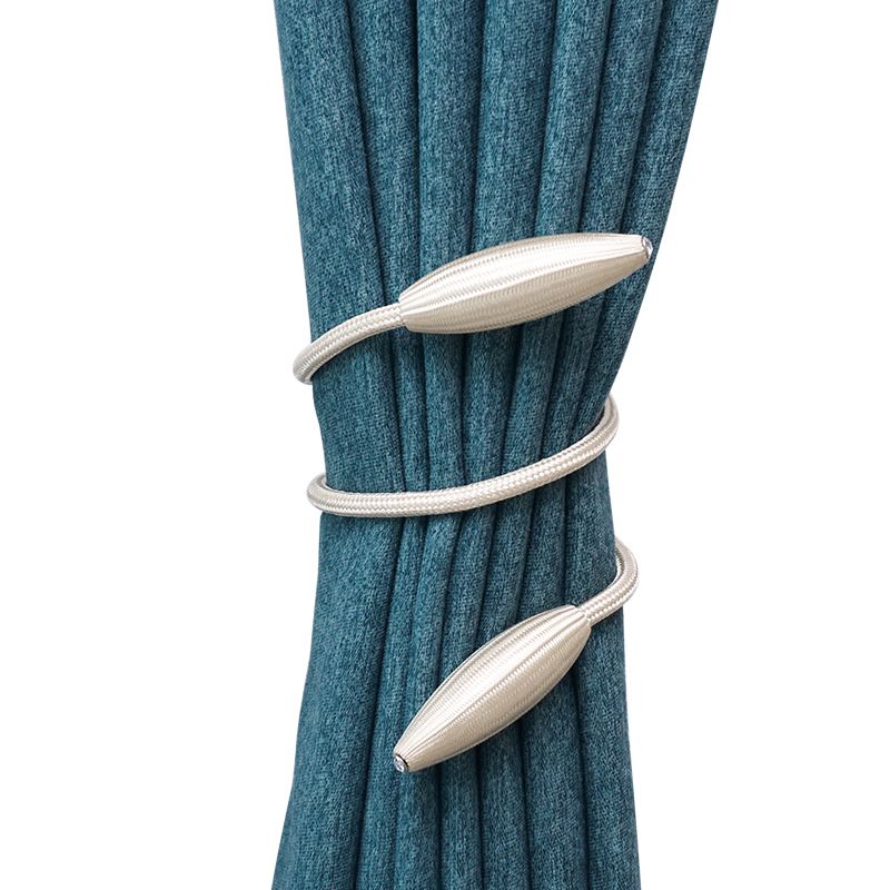 Flexible Curtain Tiebacks – No Drilling, No Hooks, Ideal for Home or Office, Elegant and Artistic Design