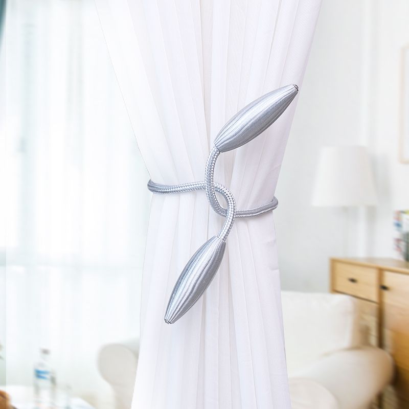 Flexible Curtain Tiebacks – No Drilling, No Hooks, Ideal for Home or Office, Elegant and Artistic Design