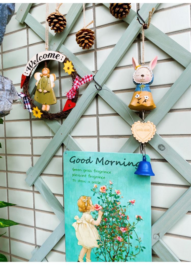 Wall Decoration Tin Art, Suitable for Courtyards and Indoor Use, 30x20cm Artistic Tin Plaque
