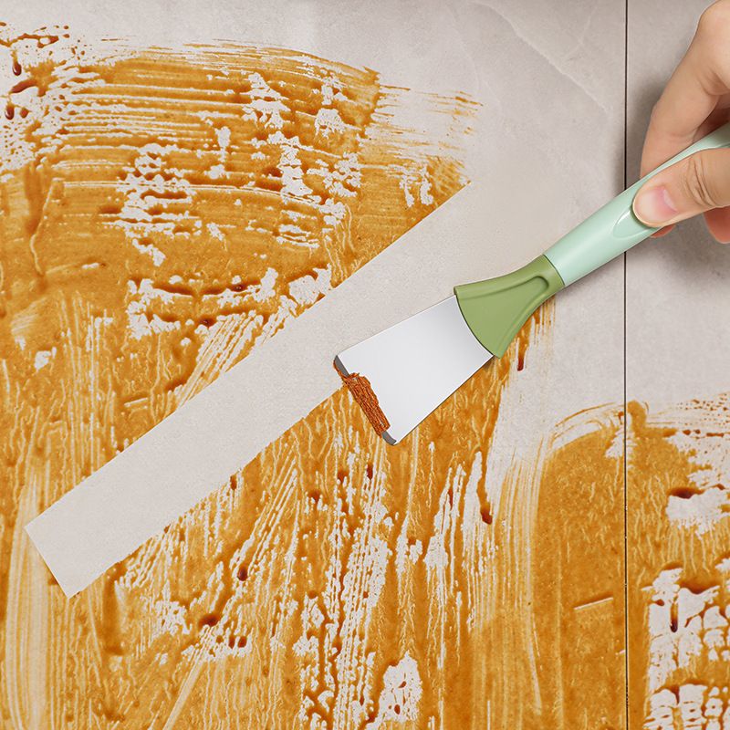 3-in-1 Kitchen Cleaning Brush: Metal Brush Head + Stainless Steel Scraper + Corner Cleaner - Essential for Kitchen Cleaning