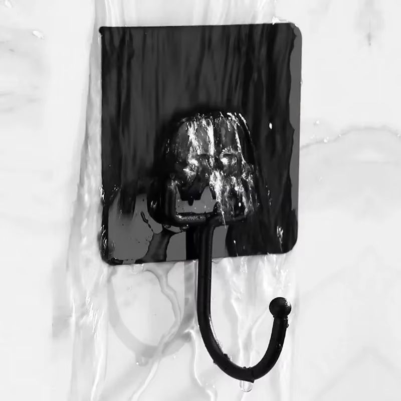 Wall Hooks Self Adhesive Hooks Rotating Waterproof Strong Sticker Holder Wall Door Storage Hanging Hook Kitchen Bathroom Organizer
