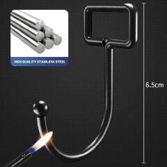 Wall Hooks Self Adhesive Hooks Rotating Waterproof Strong Sticker Holder Wall Door Storage Hanging Hook Kitchen Bathroom Organizer