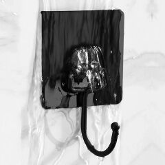 Wall Hooks Self Adhesive Hooks Rotating Waterproof Strong Sticker Holder Wall Door Storage Hanging Hook Kitchen Bathroom Organizer