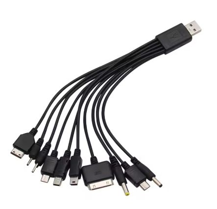 10 in 1 Multi-function USB Cable Cell Phone USB Charging Cable Connector For Nokia LG Samsung Sony Ipod Motorola Multi Interface