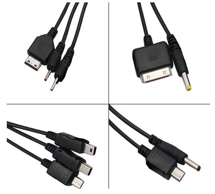 10 in 1 Multi-function USB Cable Cell Phone USB Charging Cable Connector For Nokia LG Samsung Sony Ipod Motorola Multi Interface