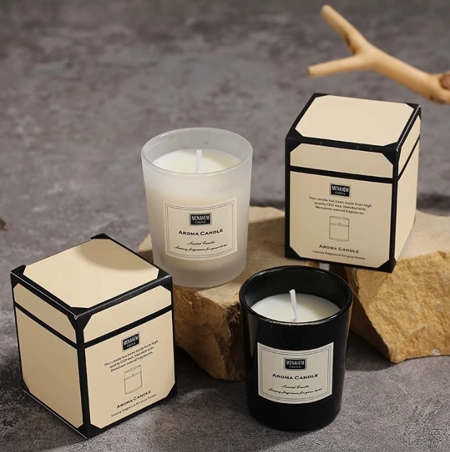 Candle Fragrance Atmosphere Companion Gift Bedroom livingroom Hotel Clubhouse Smoke free Aromatherapy Candles