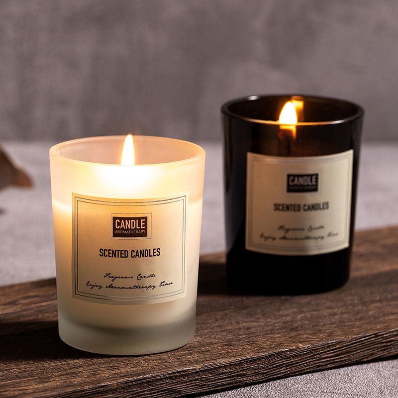 Candle Fragrance Atmosphere Companion Gift Bedroom livingroom Hotel Clubhouse Smoke free Aromatherapy Candles