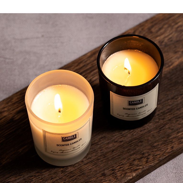 Candle Fragrance Atmosphere Companion Gift Bedroom livingroom Hotel Clubhouse Smoke free Aromatherapy Candles