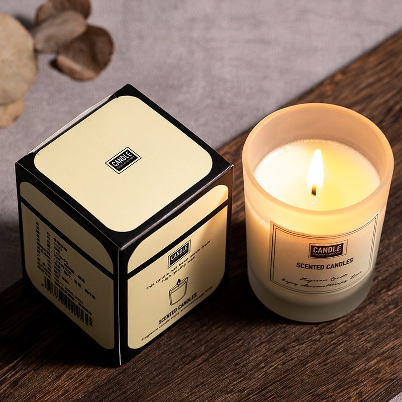 Candle Fragrance Atmosphere Companion Gift Bedroom livingroom Hotel Clubhouse Smoke free Aromatherapy Candles