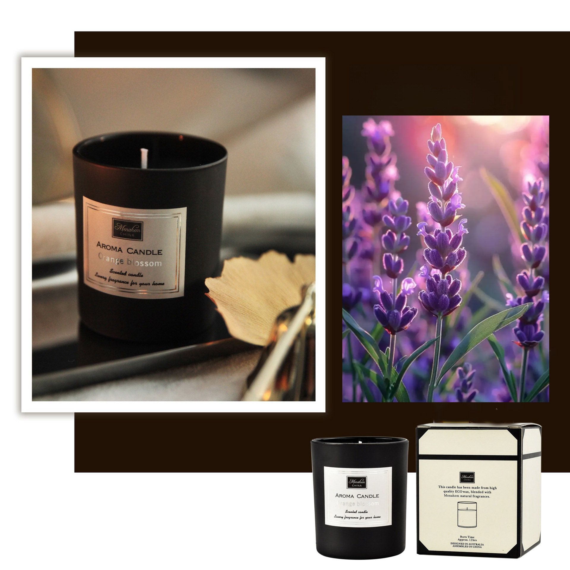 Candle Fragrance Atmosphere Companion Gift Bedroom livingroom Hotel Clubhouse Smoke free Aromatherapy Candles