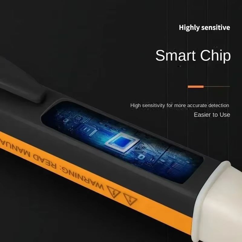 Non-Contact Safe Voltage Tester Pen 90-1000V with LCD Sensor & LED Light | Electric AC Detector with Wire Breakpoint Finder for Home & Industrial Use
