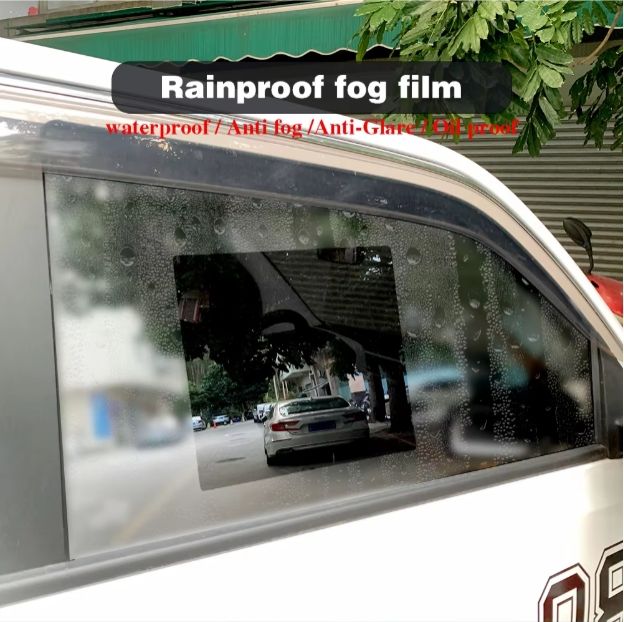 4PCS mirror protective film 2 Auto Rearview Mirror & 2 Side Windows Rainproof Film Waterproof Anti-fog Car Stickers for Car Accessorie