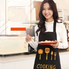 2 pcs Kitchen Apron with Pocket, Waterproof and Oil Proof for Cooking Baking, Chef's Favorite, Great for Men Women Adult