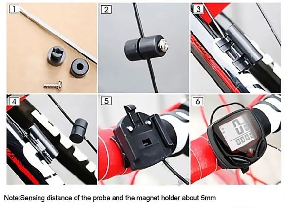 Bicycle Speedometer Bike Computer Multifunction Waterproof Stopwatch Bicycle MTB Odometer Stopwatch Cycling Accessories