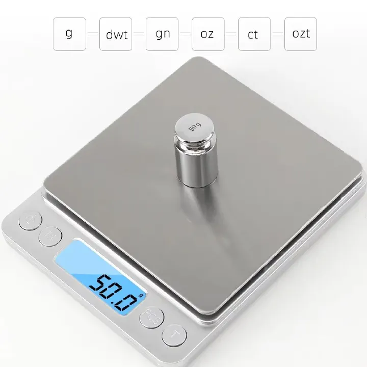 3000g 0.1g Electronic Scale LCD Display Mini Digital Jewelry 3kg Weighing Scale kitchen Scales Balance