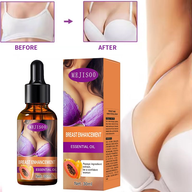 Papaya Breast Enlargement Essential Oil Farming Enhancement Breast Enlarge Big Bust Enlarging Bigger Lift Chest Massage Care Oil