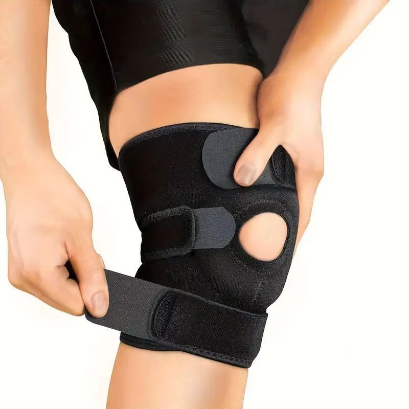 Sports knee pads - Outdoor hiking breathable basketball cycling knee pads - Running reinforced protective gear spring knee pads