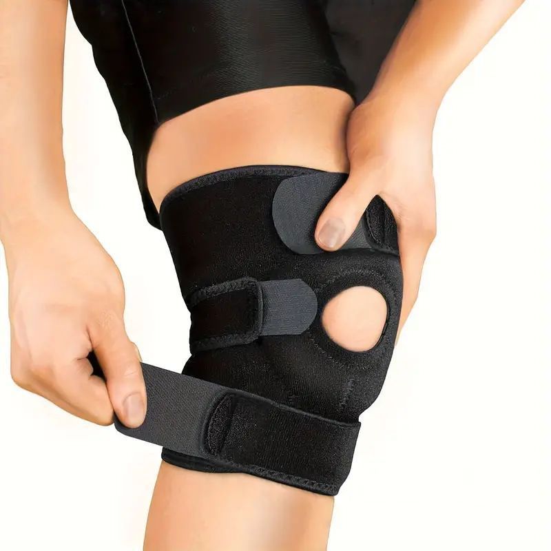 Sports knee pads - Outdoor hiking breathable basketball cycling knee pads - Running reinforced protective gear spring knee pads
