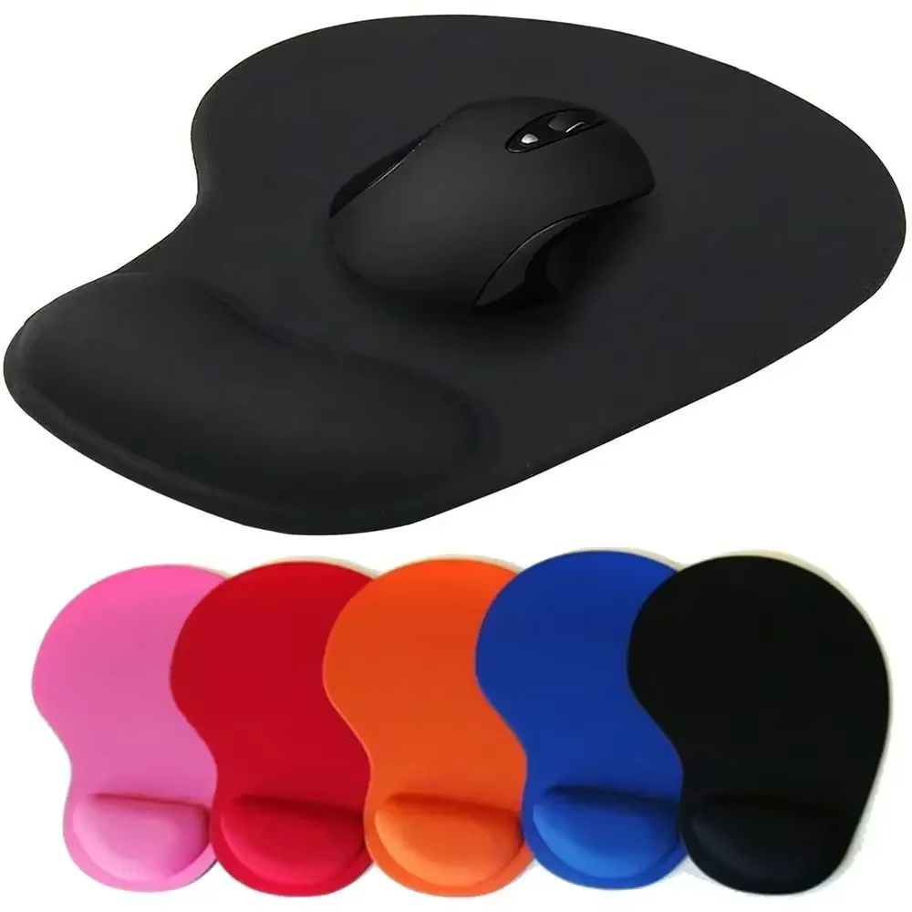 EVA Foam Wrist Mouse Pad Simple Solid Color Comfortable Thick Sponge Mouse Gaming Pc Keyboard Desk Mat