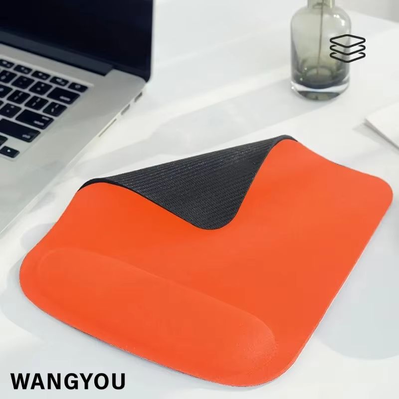 EVA Foam Wrist Mouse Pad Simple Solid Color Comfortable Thick Sponge Mouse Gaming Pc Keyboard Desk Mat