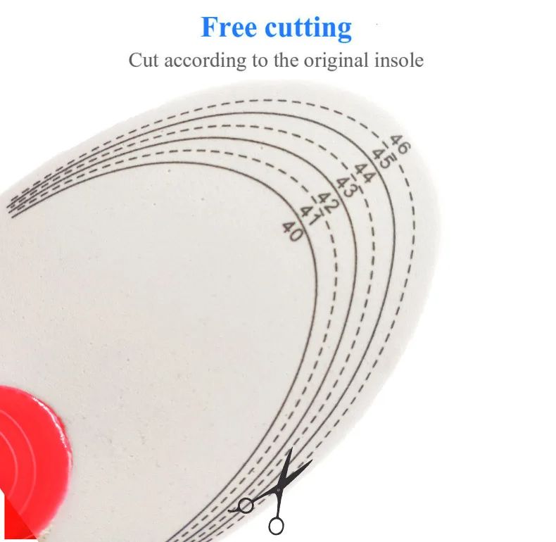 One Pair Orthotic Insole Arch Support Flatfoot Orthopedic Insoles For Feet Ease Pressure Of Air Movement Damping Cushion Padding Insole