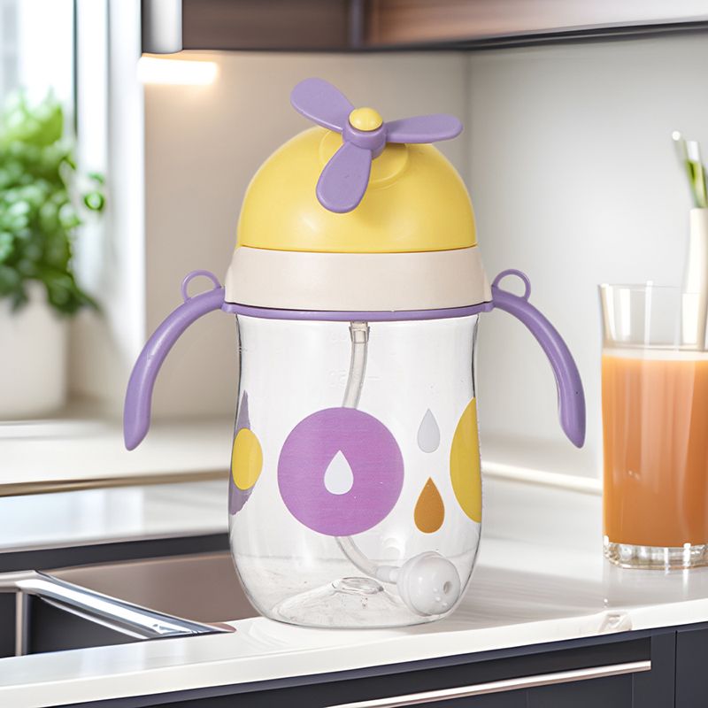 250ml Kids Water Sippy Cup Cute Cartoon Baby Cups With Straws Leakproof Water Bottles For Girls Outdoor Children's Cup