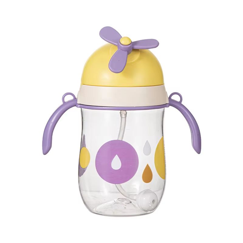 250ml Kids Water Sippy Cup Cute Cartoon Baby Cups With Straws Leakproof Water Bottles For Girls Outdoor Children's Cup