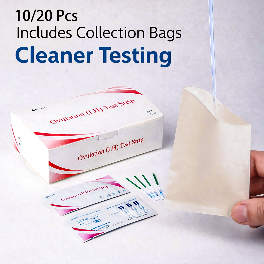 LH Tests Ovulation Urine Test Strips Kit (10/20 Pack) Ovulation Test Strips First Response Over 99% Accuracy Ovulation Test