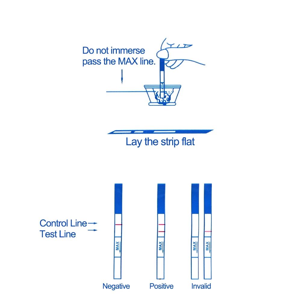 LH Tests Ovulation Urine Test Strips Kit (10/20 Pack) Ovulation Test Strips First Response Over 99% Accuracy Ovulation Test