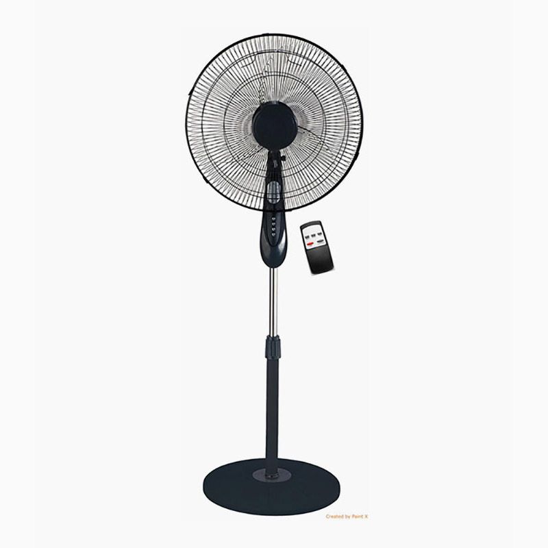 Ohms 18″ Standing  Fan 60W 3-Speed With Remote floor fans with 1 year warranty