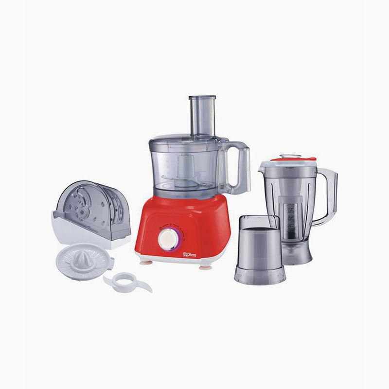 OHMs 6 in 1 Multifunctional Food Processor OFP-606 Commercial Blender 9500W Blender with Grinder, juicer, orange pressor ,slicer heavy duty home, hotel blender