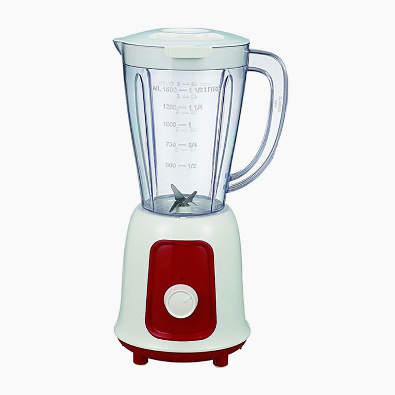 Ohms 1.5L Multifunctional 2 In 1 Blender OBP-K400GSBL Powerful 3 Speed Motor Countertop Blender with Grinding Machine and Coffee Mill Fruit Juicer with  Cupjar and Super Sharp Stainless Steel Blades