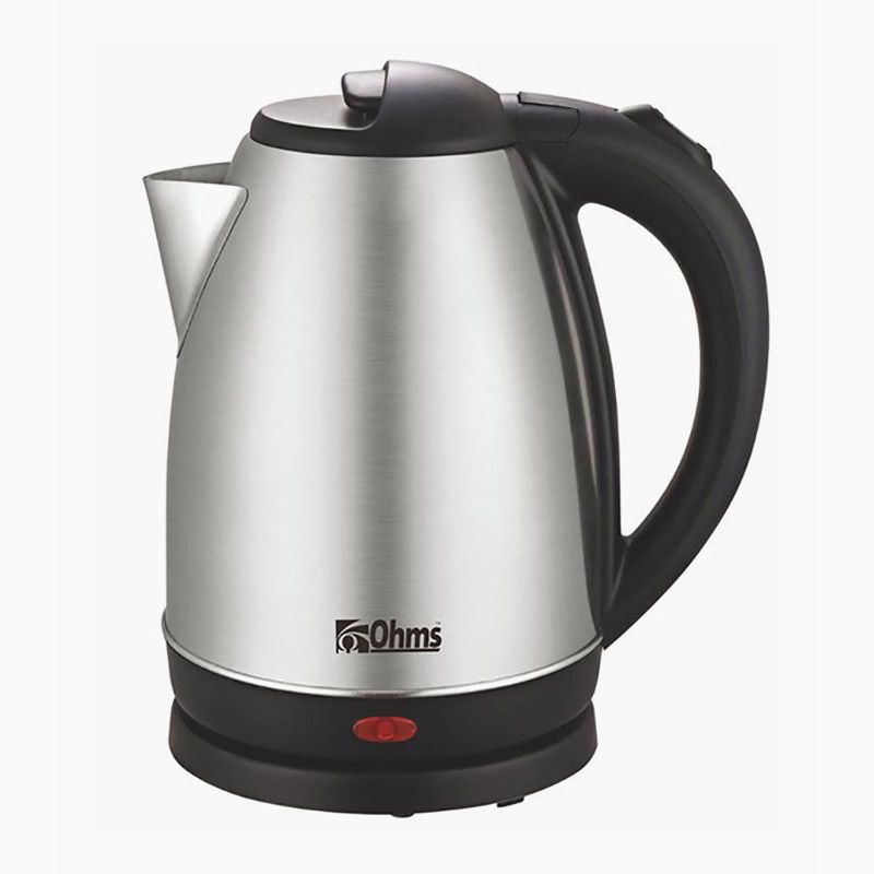 OHMs 1.8ltrs Cordless Kettle OKS-C1800 1500W 1.8L Energy Efficient Electric Water Kettle Heater Jug Cordless Stainless Steel Electric Kettle kitchen appliance kettle boiling