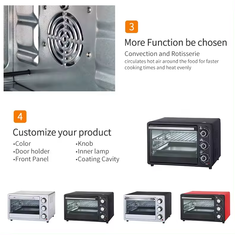 OFFER!!Ohms microwave oven  34L Oeo-R34 electric oven with 1 year warranty microwave oven with  grill new modern glass door transparent  convection heating micro-cook