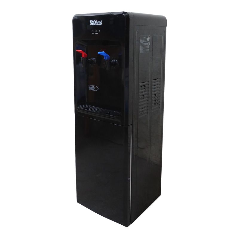 Ohms Water Dispenser  Hot and normal water for drinking,hot cofee,tea Owd-Hn1113C Black for keeping water fresh clean and ready fo drinking for both homes, offices and other institutional places.