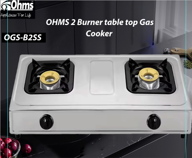 2 Cooker Table Best price for BEST OFFER!! OHMS 2 Burner table top Gas Cooker stove ...