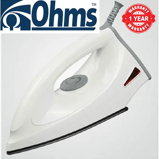 New Arrivals!!Ohms iron box Non-Stick Dry Iron ODI-628 with 1 year warranty with stainless steel bottom plate irons and steamers iron box